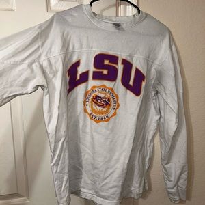 Lousianna State University Pressbox Vintage Varisty Pullover Longsleeve (LSU)